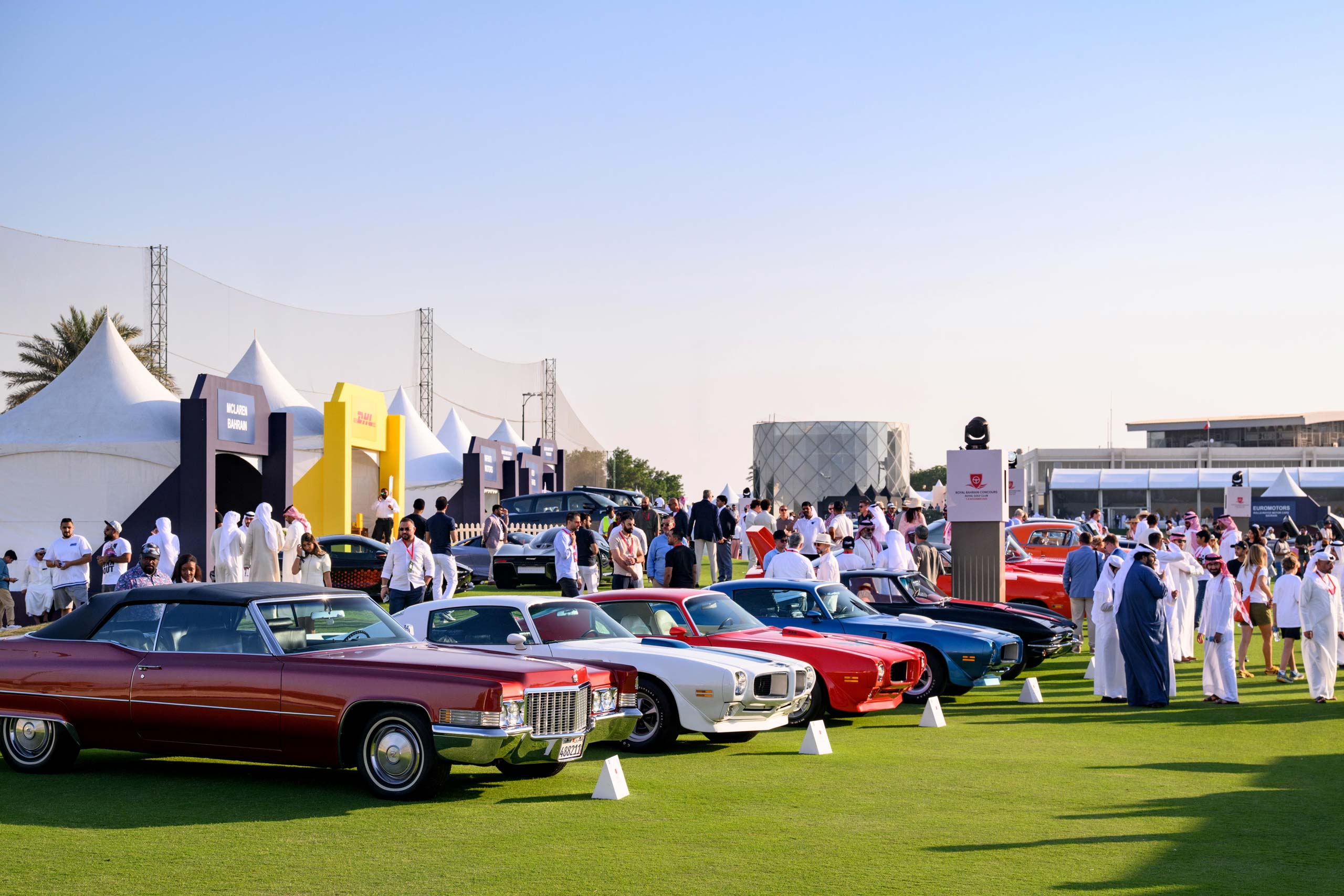 Bahrain Concours American Muscle Header